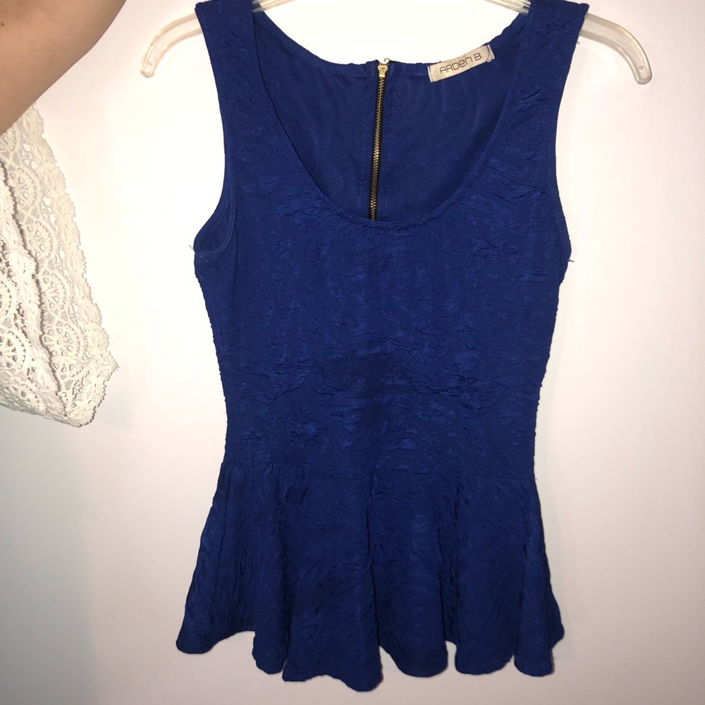 Arden B peplum size small